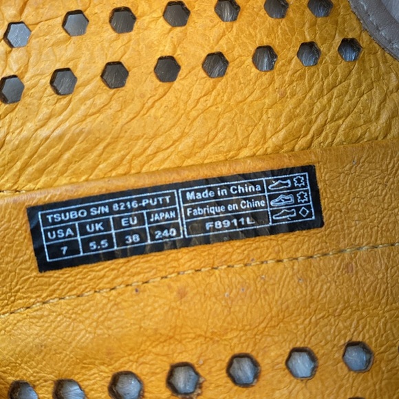 Tsubo Casius Leather Heels in Putty, Size 7 - Picture 11 of 17